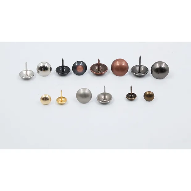 Furniture Sofa Chair Bed Decorative Nails Crystal Button Bronze Nails