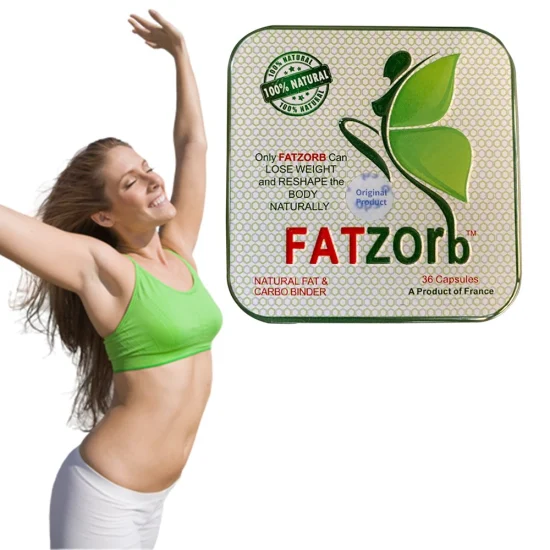 OEM/ODM Fatzorb Натуральные травяные таблетки для похудения Веганские капсулы для сжигания жира и веса